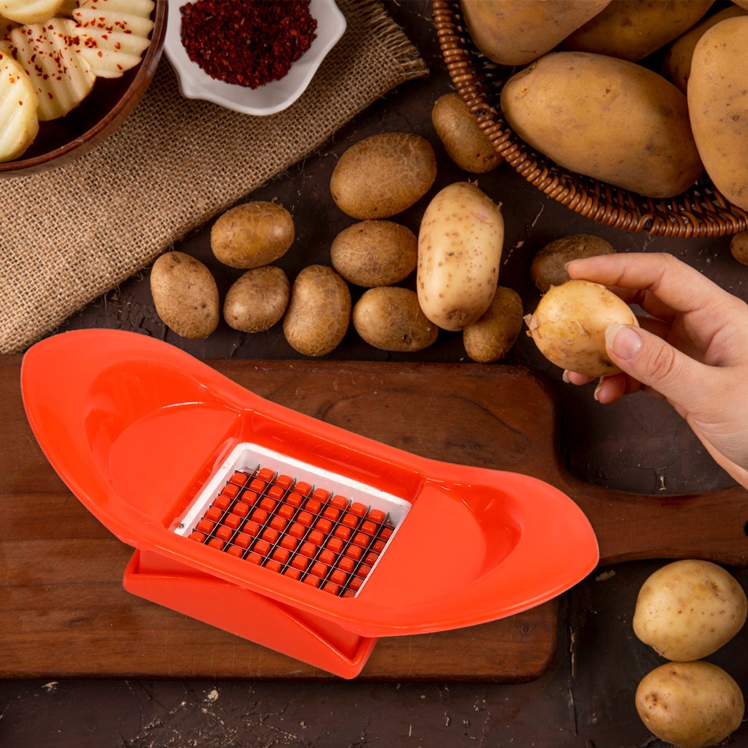French fry cutter French fry cutter